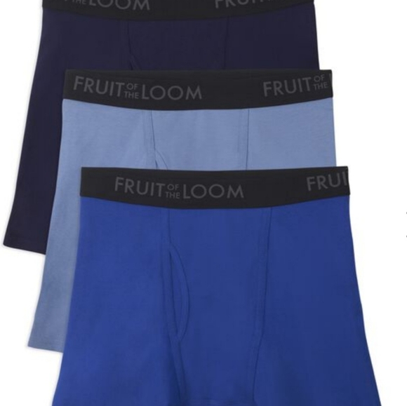 Fruit of the Loom Men's Tag- Free Assorted Boxer B - Picture 3 of 12